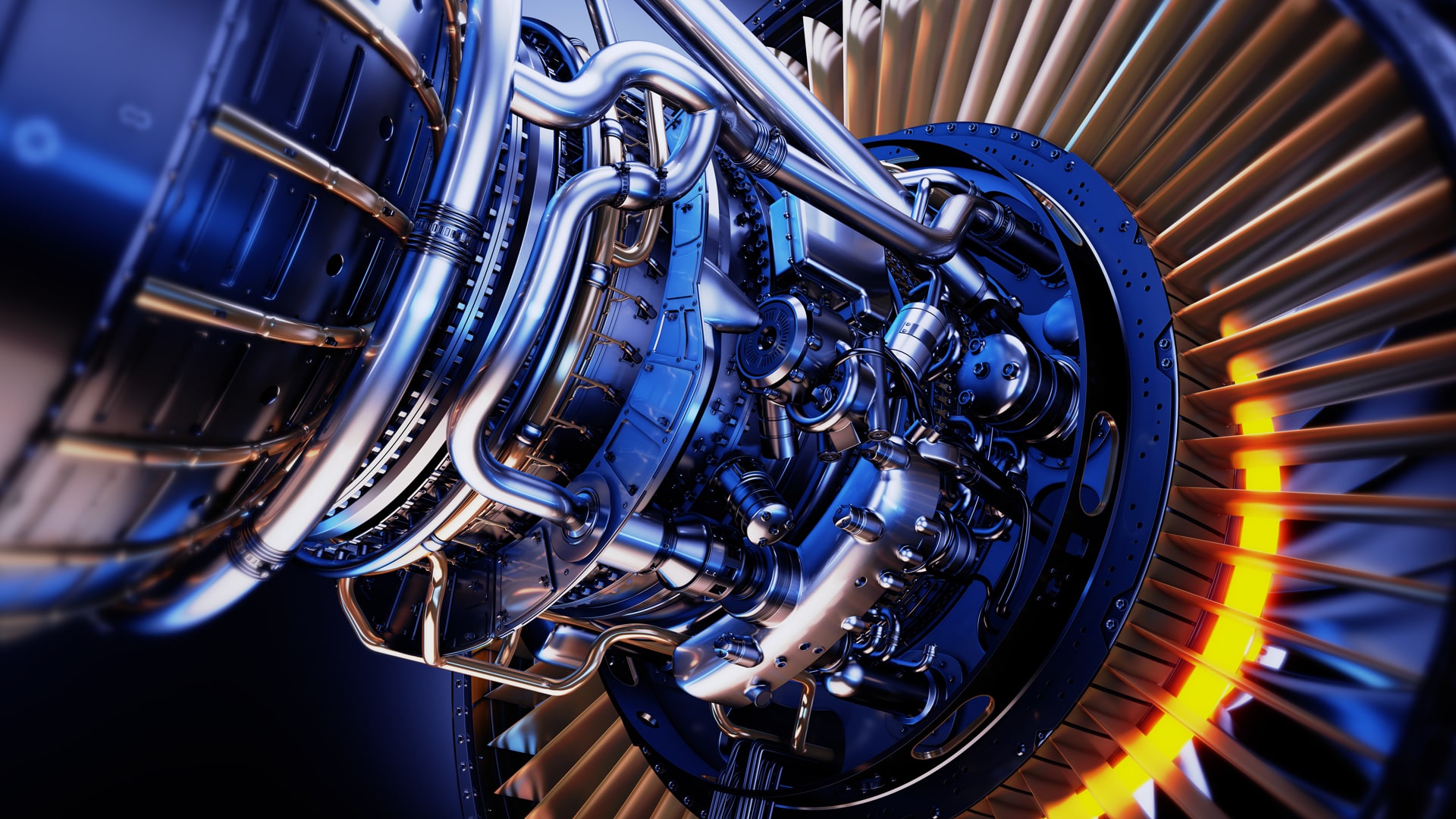 Airplane engine